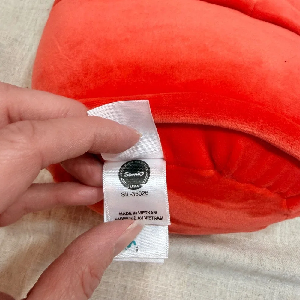 Squishmallows‎ Hello Kitty Orange Hoodie Plush Sanrio Jazwares 8 inch NWT